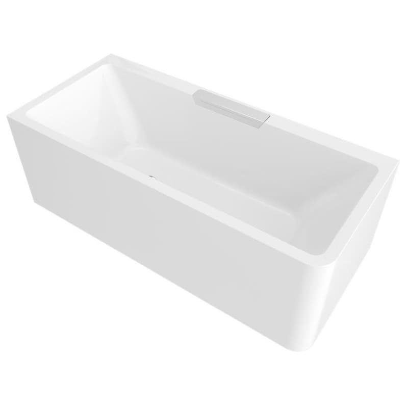 POLYSAN - CASCATA L MONOLITH obdĺžniková vaňa 180x80x60cm, kaskáda nerez 73836ML.100 1