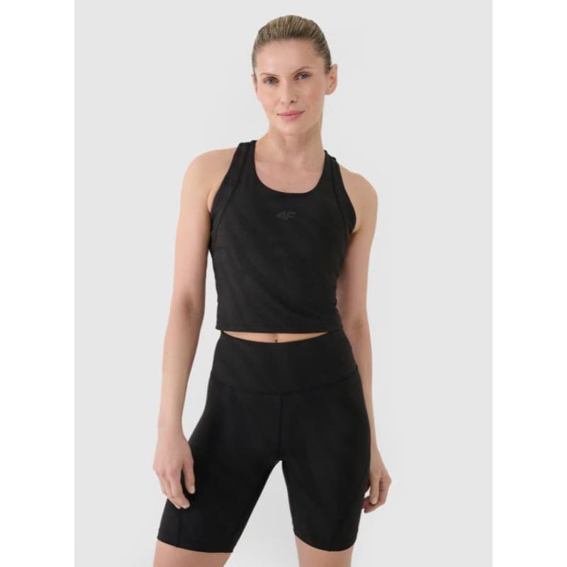 Dámske tréningové kraťasy 4F SHORT TIGHTS FNK F016-20S-DEEP BLACK 2