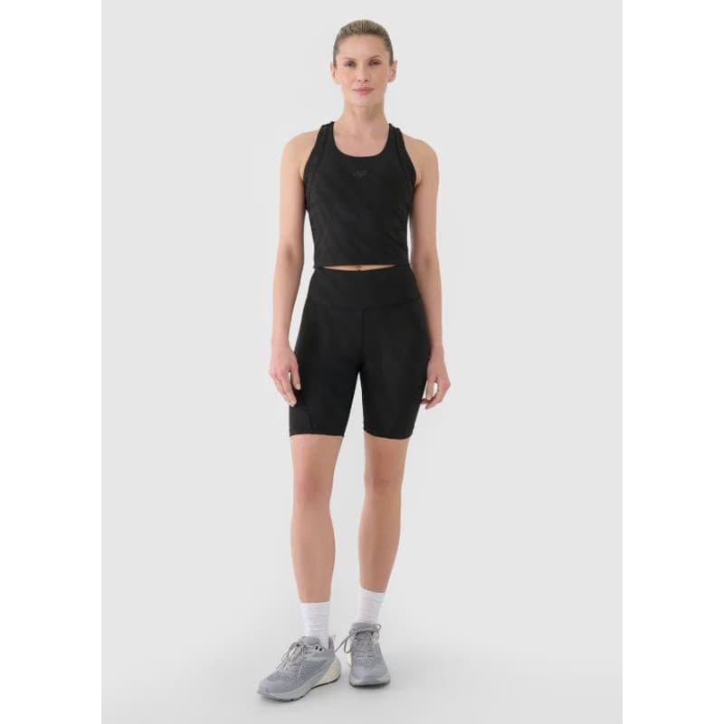 Dámske tréningové kraťasy 4F SHORT TIGHTS FNK F016-20S-DEEP BLACK 3