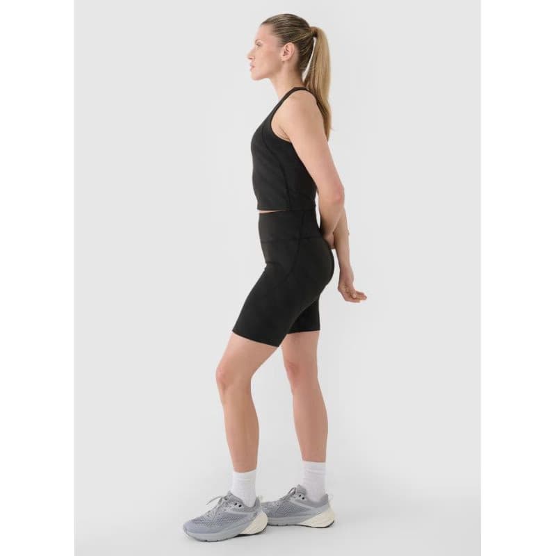 Dámske tréningové kraťasy 4F SHORT TIGHTS FNK F016-20S-DEEP BLACK 4