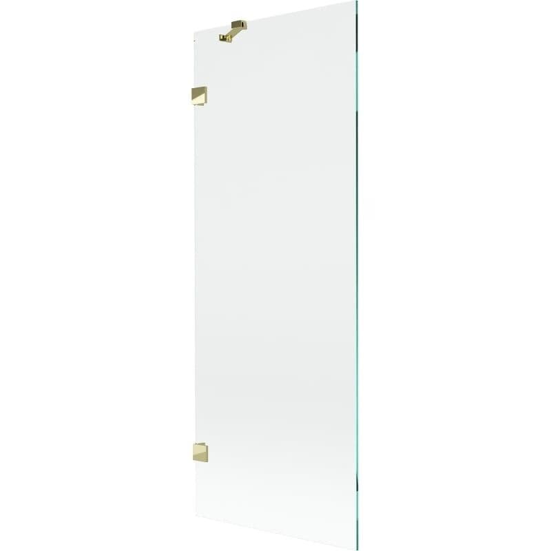 MEXEN/S - Lunar vaňová zástena FIX 70 x 150, transparent, zlatá 897-070-000-50-00