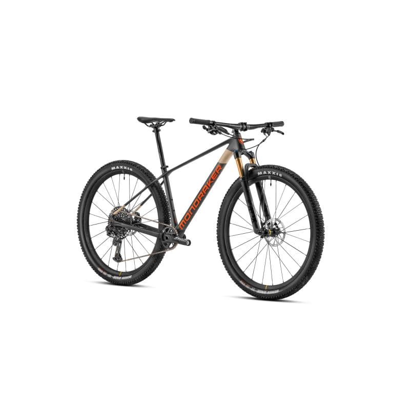 Horský bicykel MONDRAKER Podium Carbon R, translucent silver carbon desert grey orange 2