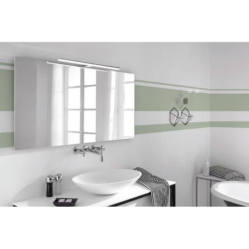 SAPHO - FELINA LED nástenné svietidlo, 12W, 608x15x112, IP44, chróm FE060 3