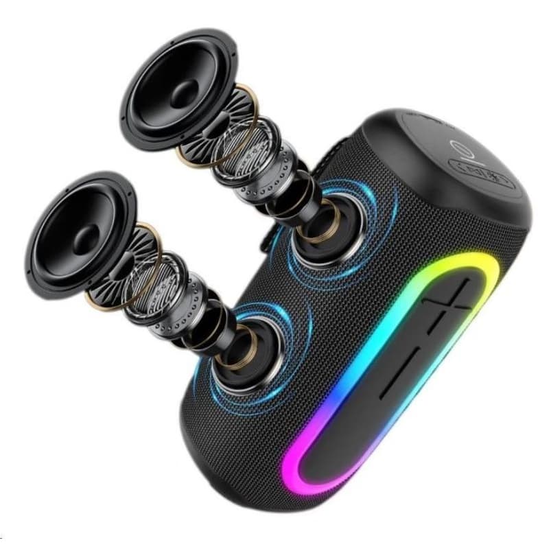 WG - Bluetooth Speaker WG AirFlex PureBeats, 40W, TWS, LED, čierna 2