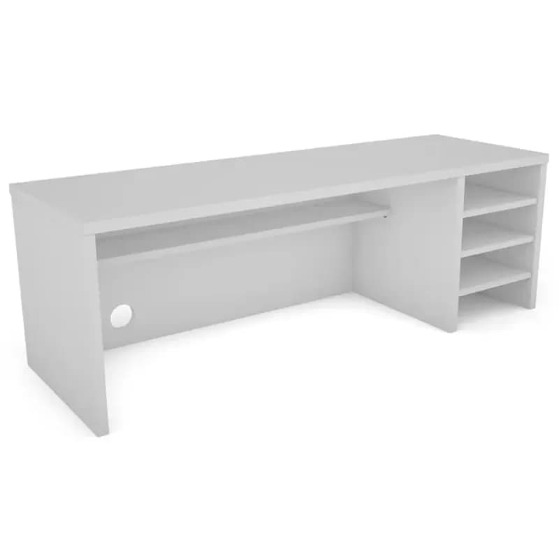 Nadstavec na  písací   stôl Torino 119x39,5x40 cm  biely 642668 1