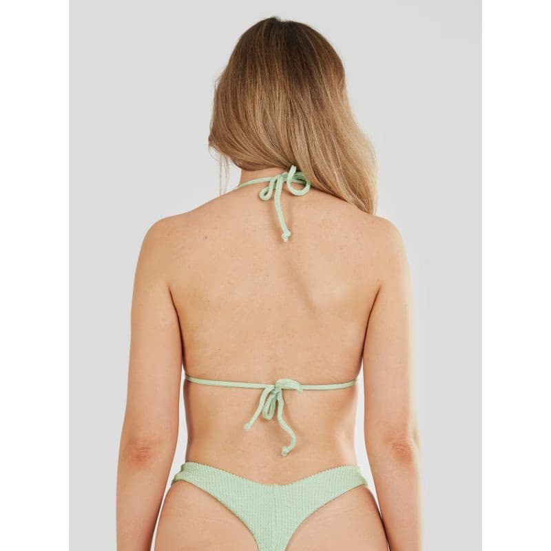 Dámske plavky vrchný diel FUNDANGO Innisfil Triangle Jacquard Top-521-pool green 4
