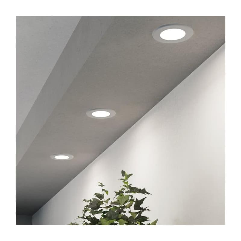 Eglo 901394-SADA 3xLED podhľadové svietidlo FUEVA LED/3,7W/230V priemer 8,8 cm biela 901394 1
