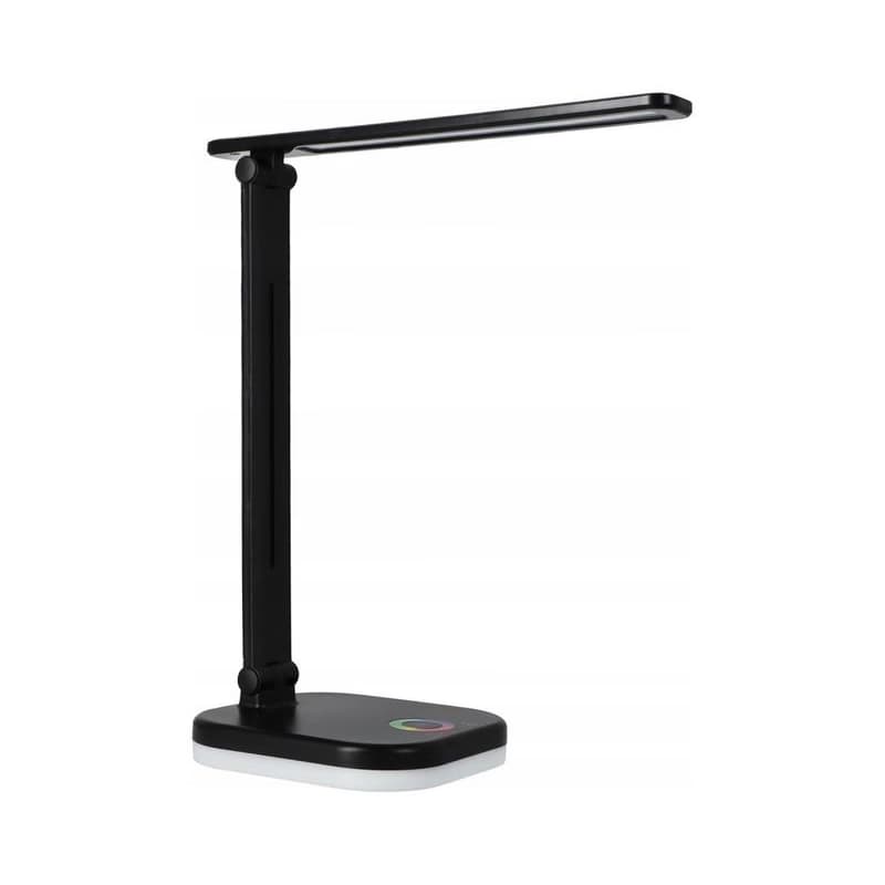 SmartLED LED RGBW stmievateľná stolová lampa s bezdrôtovým nabíjaním LED/7W/5V USB čierna 1226 1