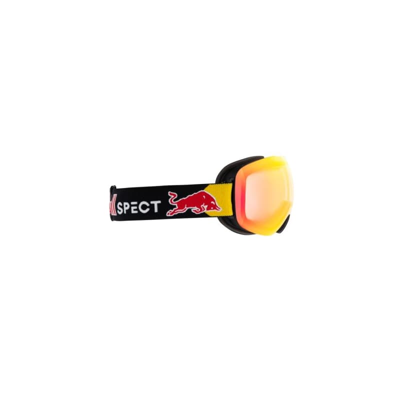 Lyžiarske okuliare RED BULL SPECT BENT-01REX, black brown with red mirror Photochrome S1-3
