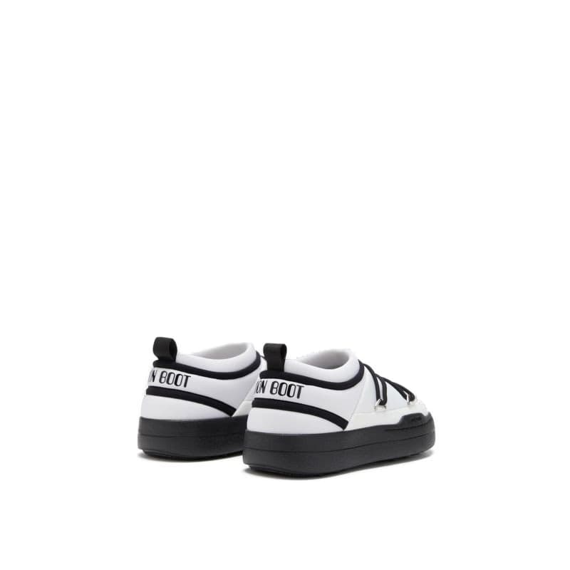 Nízke zimné topánky MOON BOOT MB PARK ICON NA02 BLACK WHITE 2