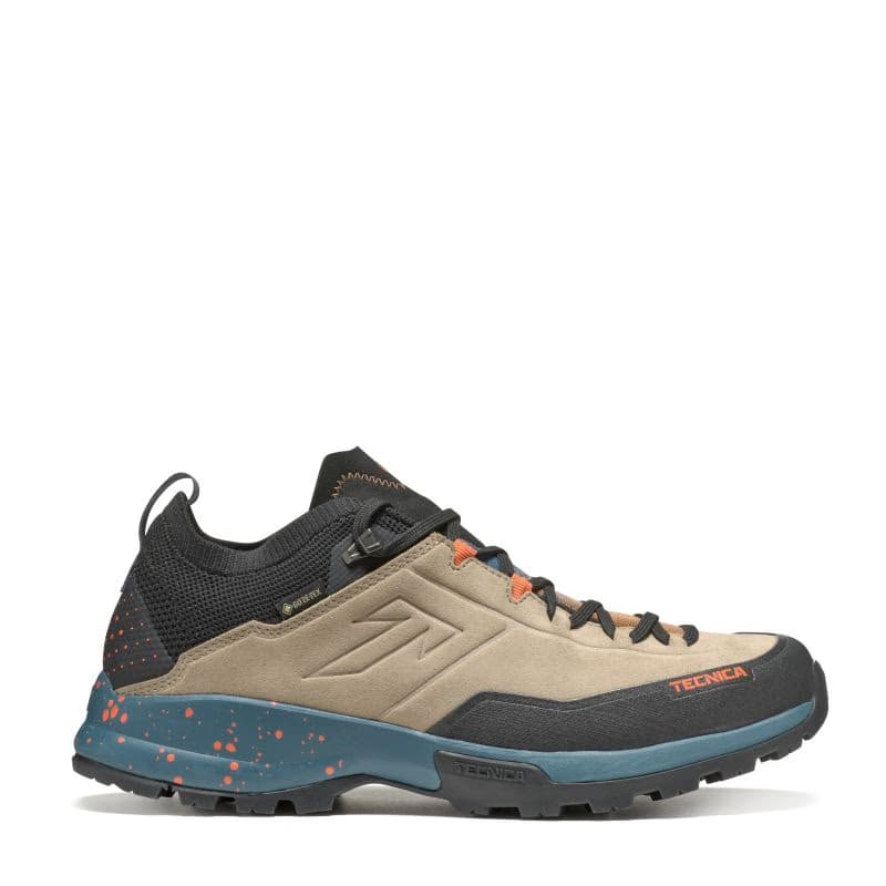 Pánska nízka turistická celokožená obuv TECNICA Forge Hike GTX Ms, sand icon orange 2
