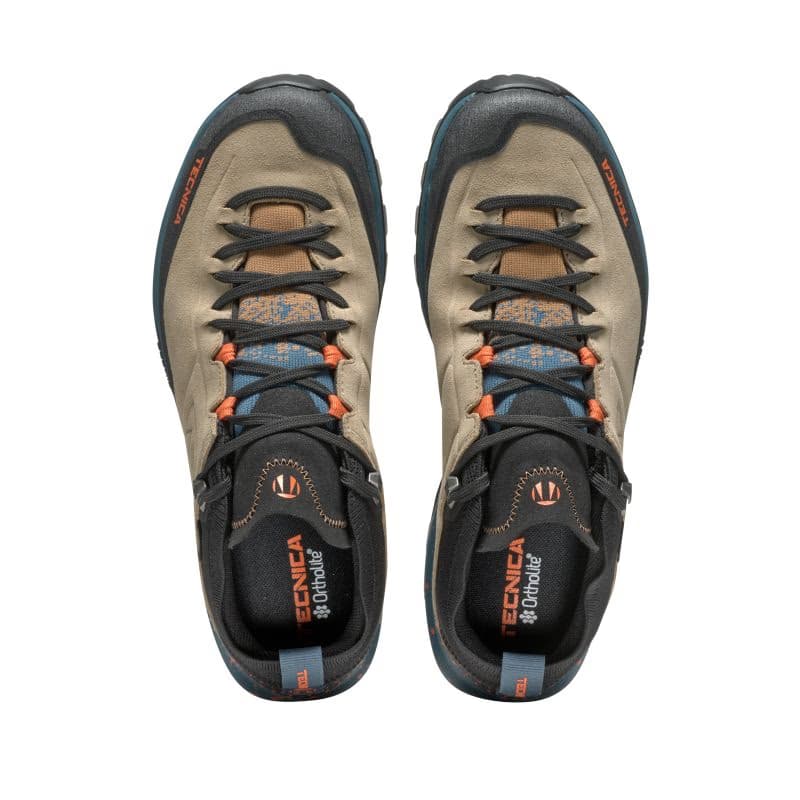 Pánska nízka turistická celokožená obuv TECNICA Forge Hike GTX Ms, sand icon orange 5