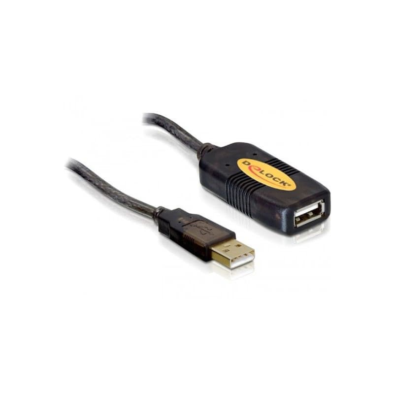 Delock USB 2.0 kábel, predlžujúci AA samec/samica 5m, aktívny 1