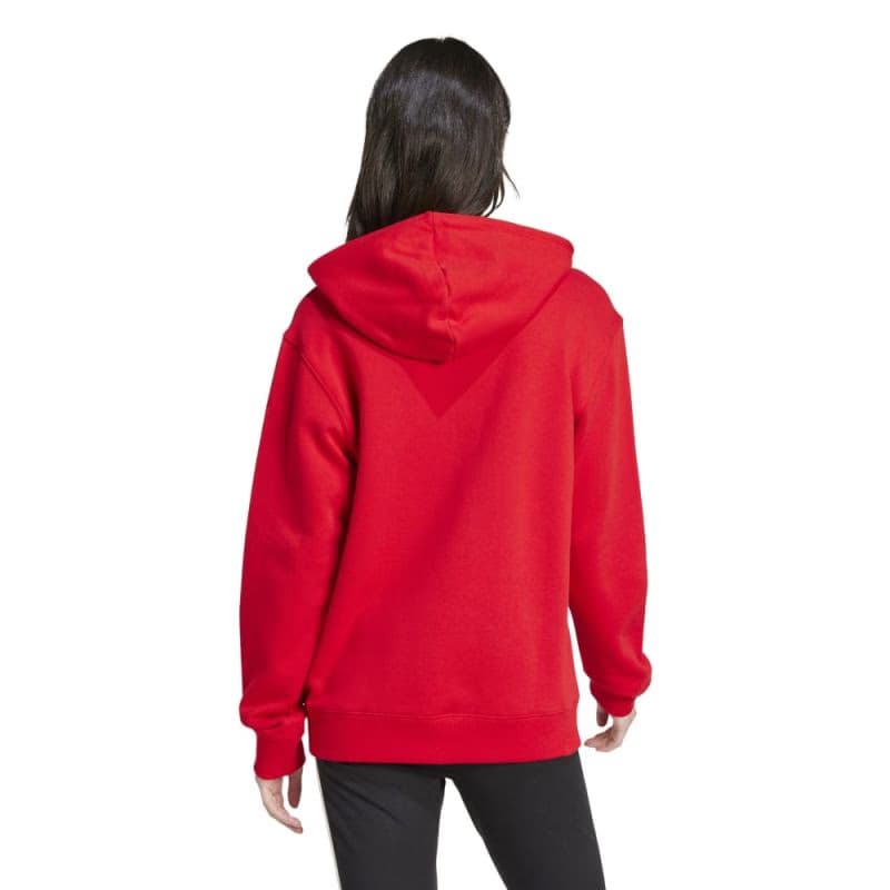 Dámska mikina s kapucňou ADIDAS W LIN FT HD-IY9187-Red 3