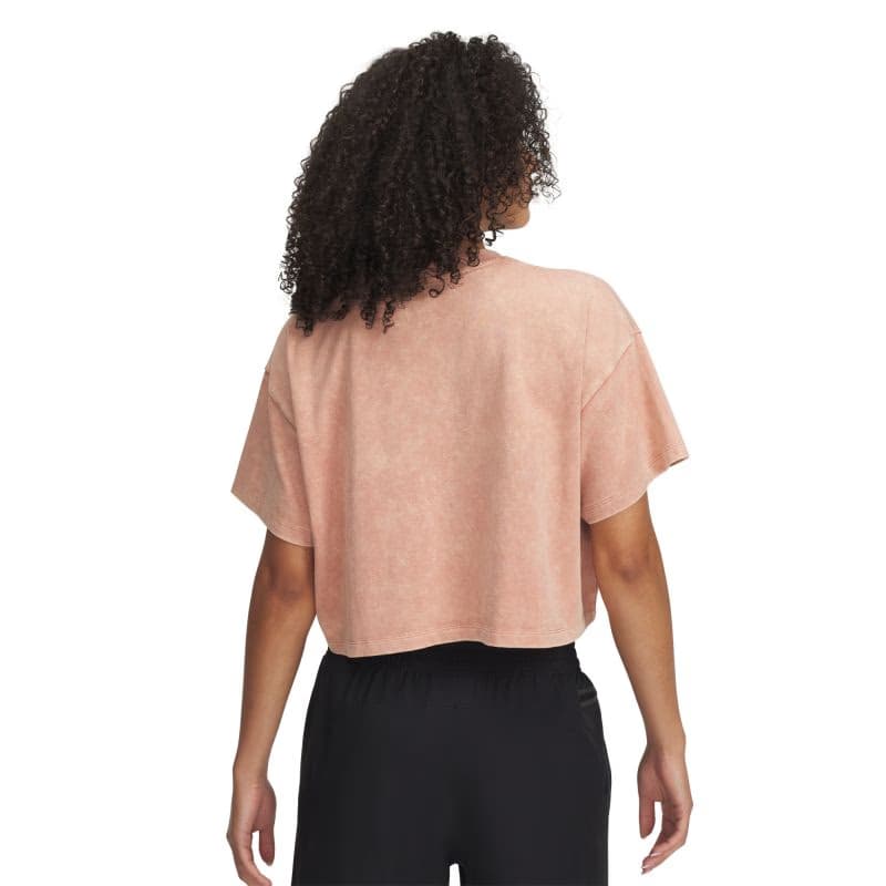 Dámske tričko s krátkym rukávom UNDER ARMOUR UA HWT WASH SS-PNK 3