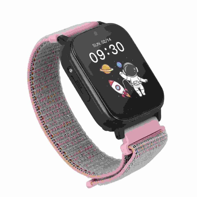 Garett Smartwatch Kids Tech 4G Pink velcro 3