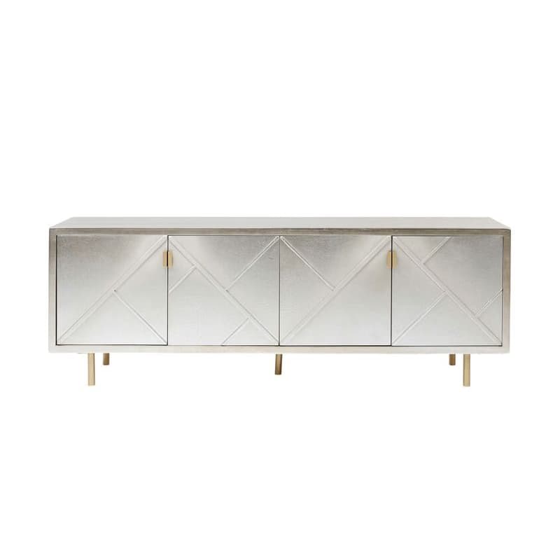 Venice Triangle komoda strieborná 180 cm