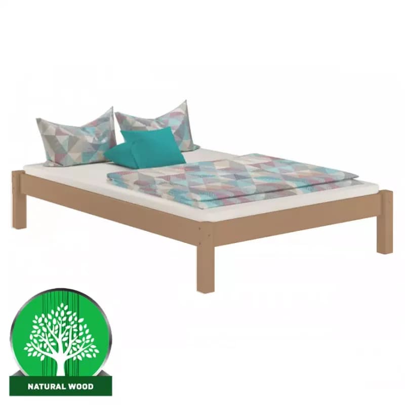 Posteľ Dora 180x200 borovica morená dub 1