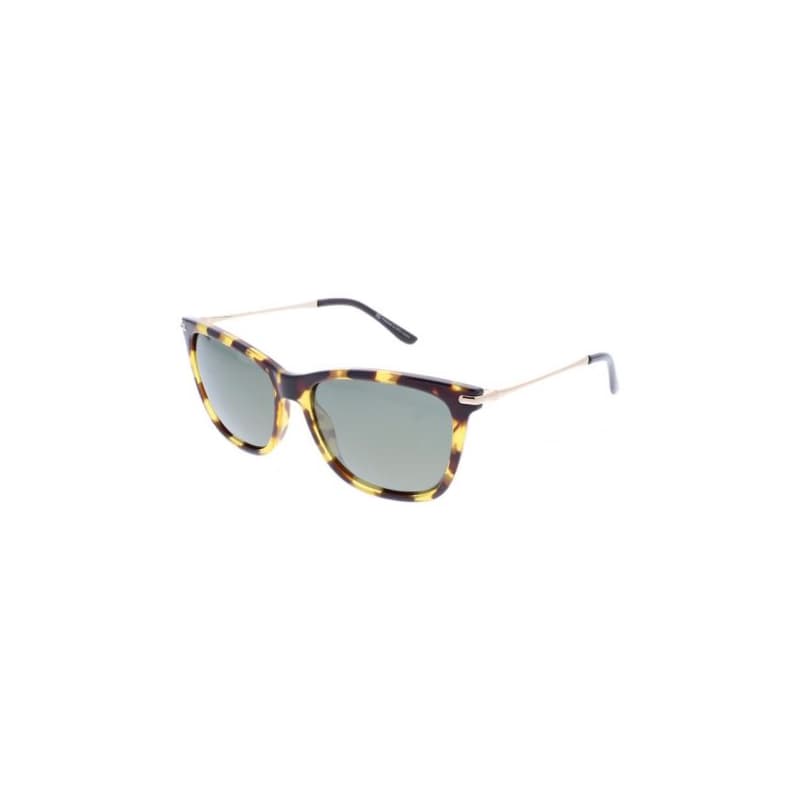 Slnečné okuliare H.I.S. POLARIZED HPS88104-2, brown, green with gold flash POL, 56-16-140