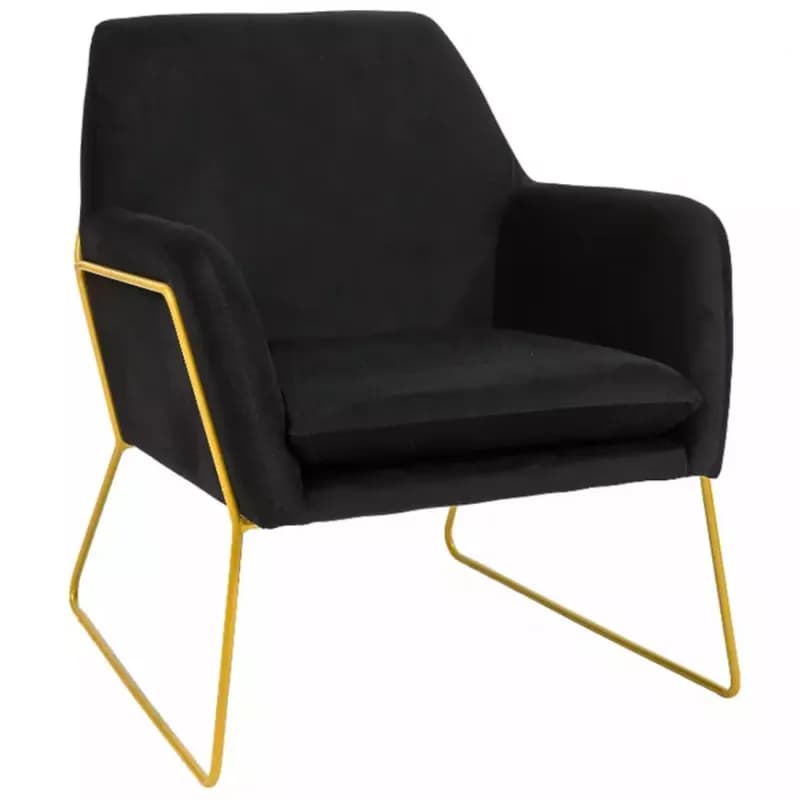 Kreslo Milan Bluvel 19/zlate 1