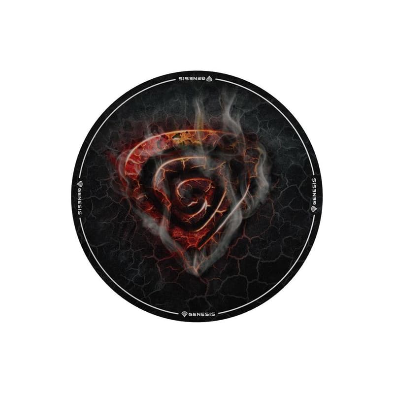 Genesis ochranná rohož TELLUR 400 ROUND LAVA 100CM 1
