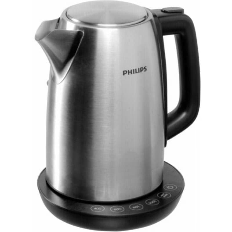 Philips HD9359/90 rýchlovarná kanvica, 1.7 l, 2200 W, regulácia teploty, čierna / strieborná 5