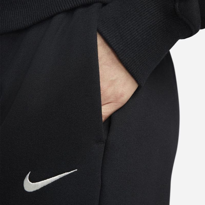 Dámska mikina s 1 2 zipsom NIKE W NSW PHNX FLC QZ CROP BLACK SAIL 6