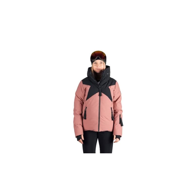 Dámska lyžiarska bunda NORTHFINDER ASHTYN-521roseblack 1