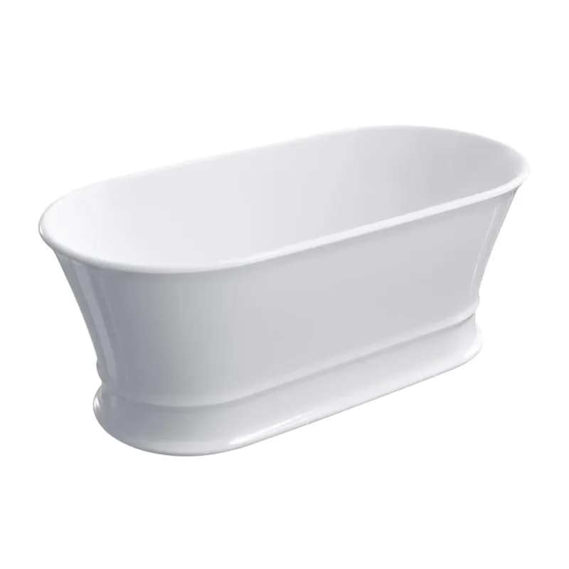 OMNIRES - CLASSICA M+ voľne stojaca vaňa, 160 x 79 cm biela lesk /BP/ CLASSICAWWBP 5