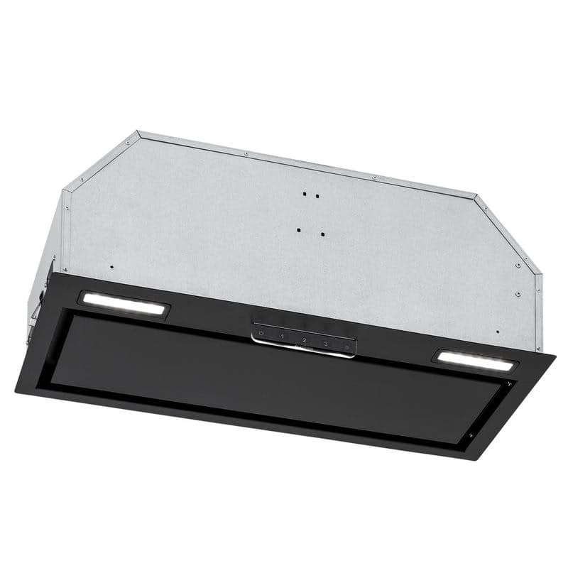 Klarstein Camila, vstavaný digestor, 70 cm, 397 m³/h, LED, dotyková plocha, nehrdzavejúca oceľ 1