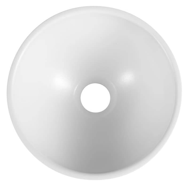 SAPHO - MINOR umývadlo na dosku, liaty mramor, priemer 26cm, biela MR260 2