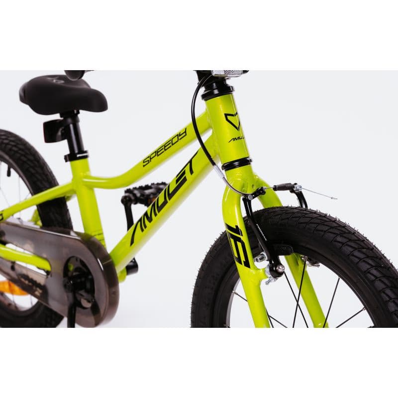 Detský horský bicykel AMULET 16 Speedy, fluo yellow black 6