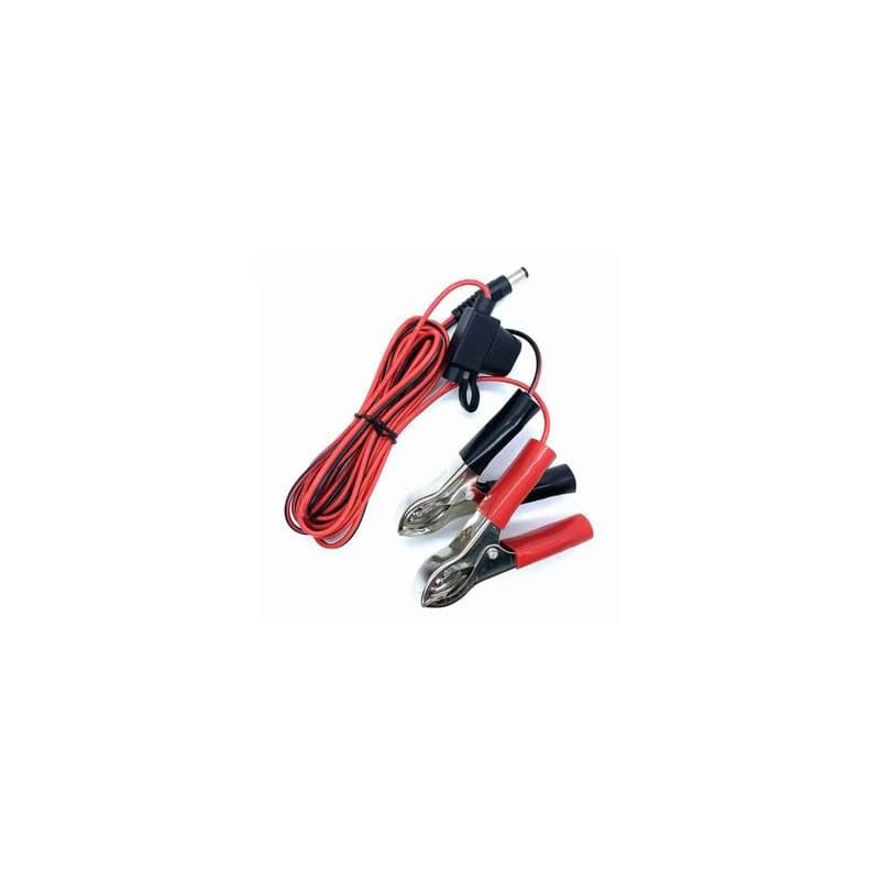 Kabel pre pripojenie k 12V akumulátoru-krokosvorka