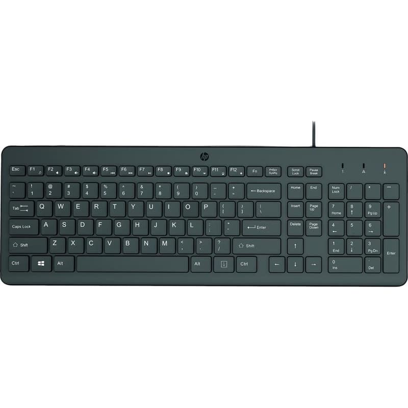 HP 150/Drátová USB/UK layout/Čierna 1