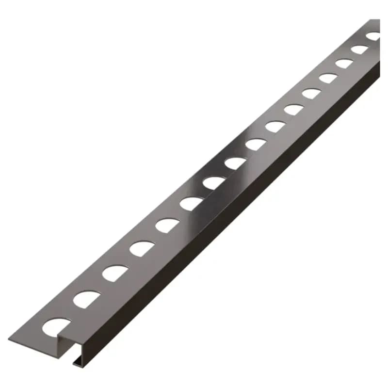 Rohový profil QS 10,5 mm x 270 cm gunmetal šedá mat 1