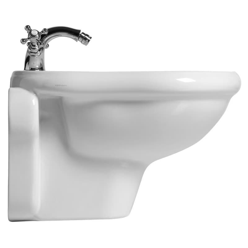 KERASAN - RETRO bidet závesný 38x52cm, biela 102601 4