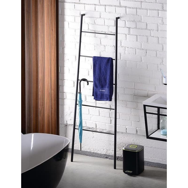 SAPHO - SEGA sušiak uterákov 550x1700x70, čierna mat SE104 2