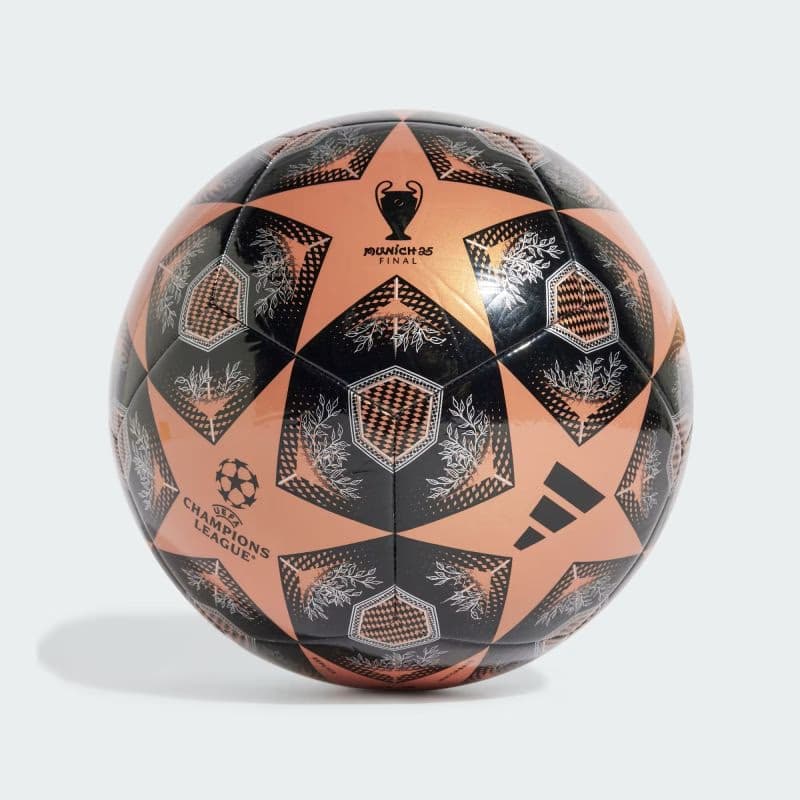 Futbalová lopta ADIDAS UCL CLB METCOP BLACK SILVMT 2
