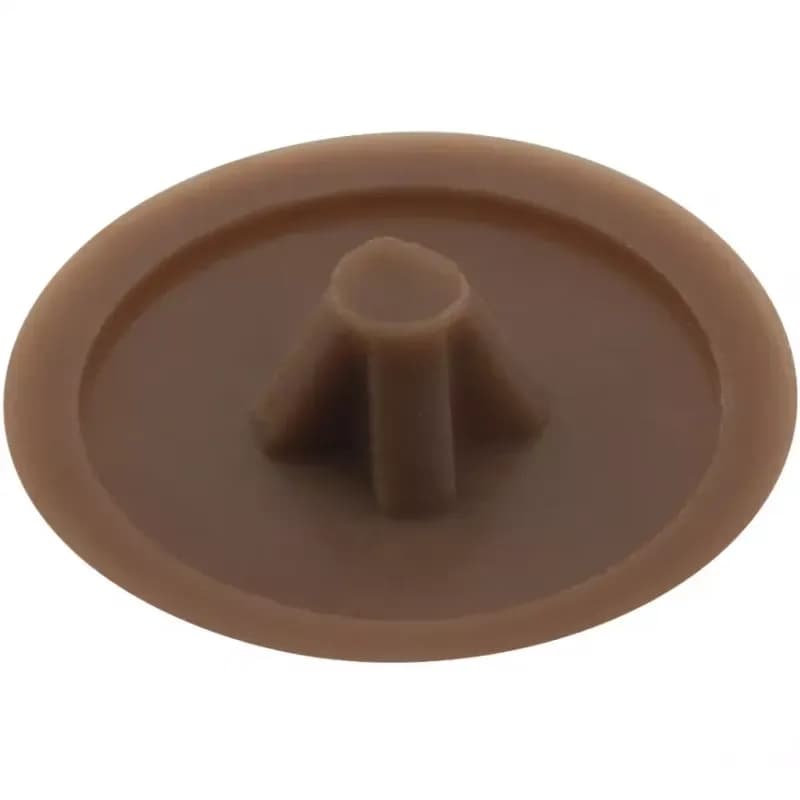 Plastová krytka 12 mm tmavý dub 40 ks 1