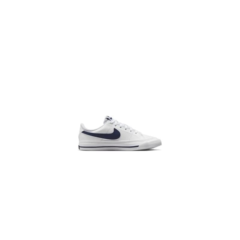 Chlapčenská rekreačná obuv NIKE Court Legacy white midnight navy 1