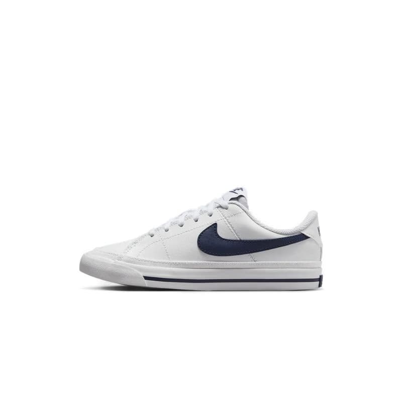 Chlapčenská rekreačná obuv NIKE Court Legacy white midnight navy 2