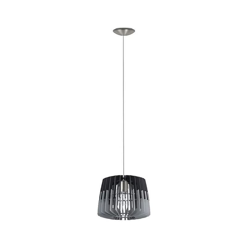 Eglo 96955 - Závesné svietidlo ARTANA na lankách 1xE27/60W/230V sivá/čierna 300 mm 96955 1