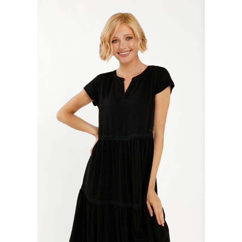 Dámske šaty VOLCANO LUMA-700-BLACK 2