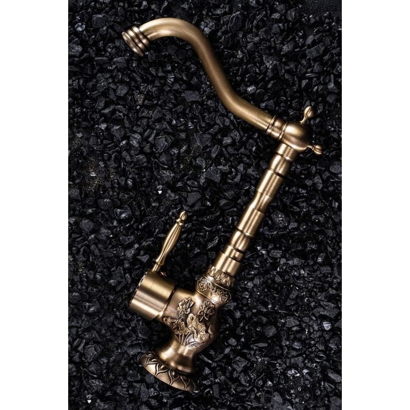 REA - Kuchynská Umývadlová batéria VENICE antique bronze REA-B2500 6