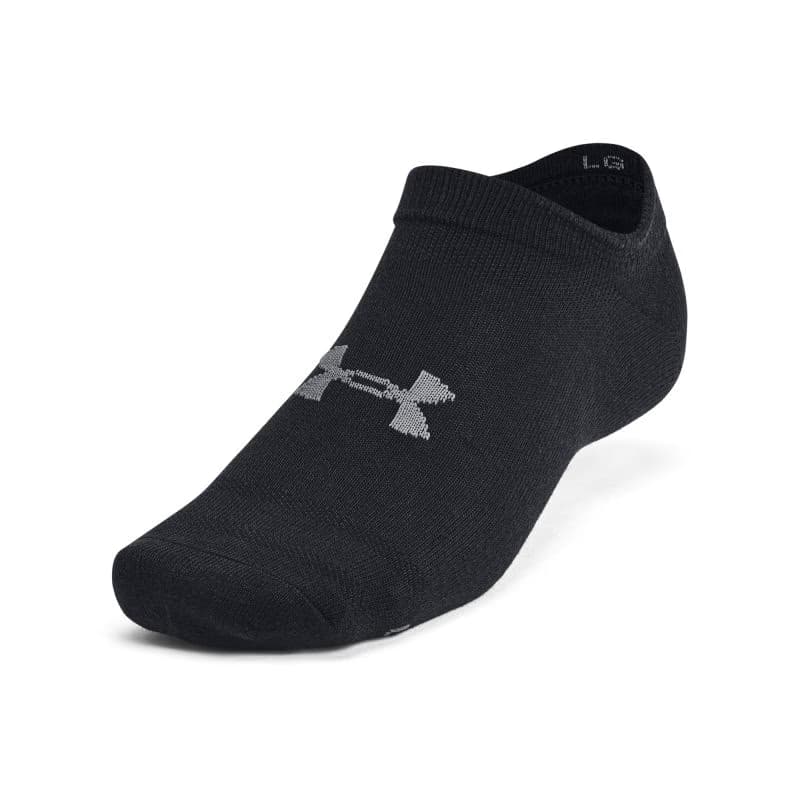 Ponožky UNDER ARMOUR 6 PACK-UA Essential No Show-BLK 3