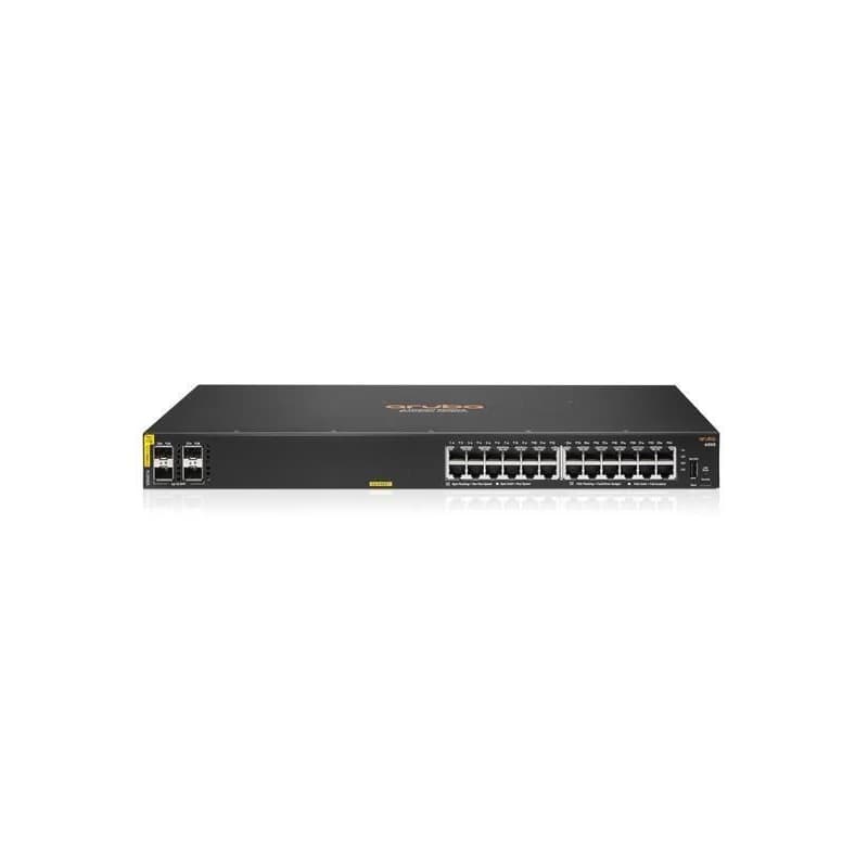 HPE Aruba Networking CX 6000 24G Class4 PoE 4SFP 370W Switch RENEW R8N87A 1
