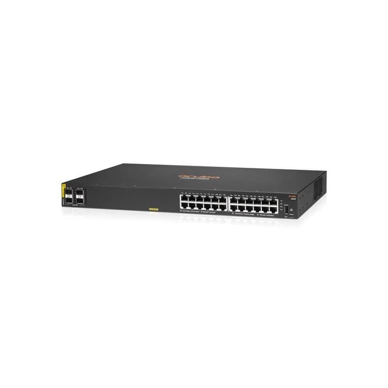 HPE Aruba Networking CX 6000 24G Class4 PoE 4SFP 370W Switch RENEW R8N87A 2