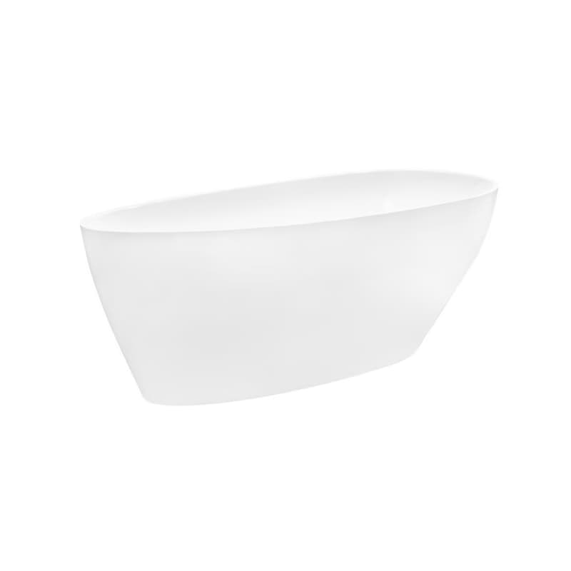 BESCO - Voľne stojaca vaňa GOYA biela - Rozmer vane - 170 × 72 cm VANSAL17W 5