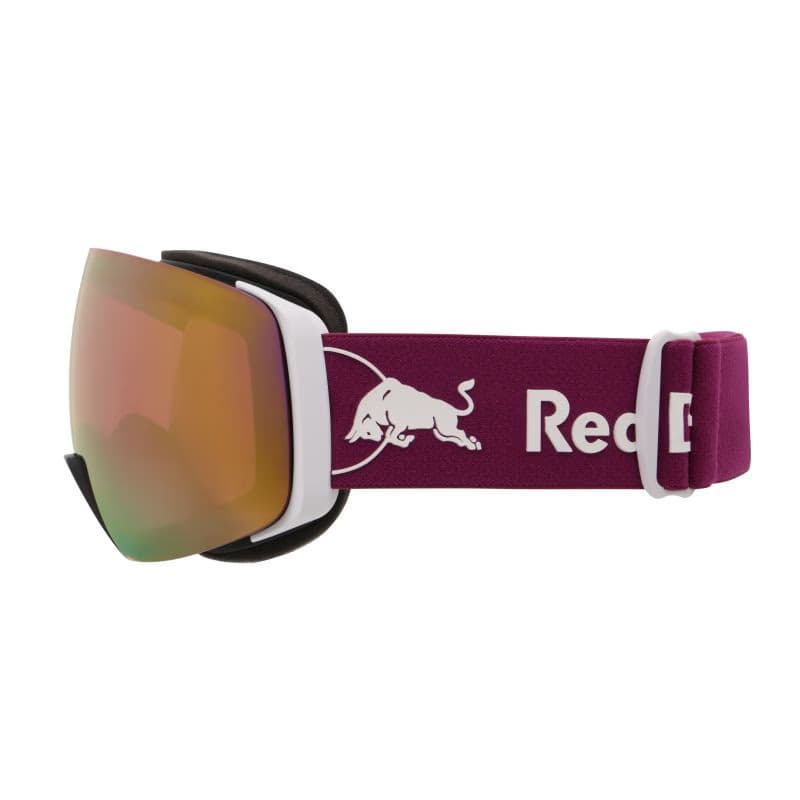 Lyžiarske okuliare RED BULL SPECT JON 05RO2, white red with purple mirror 3