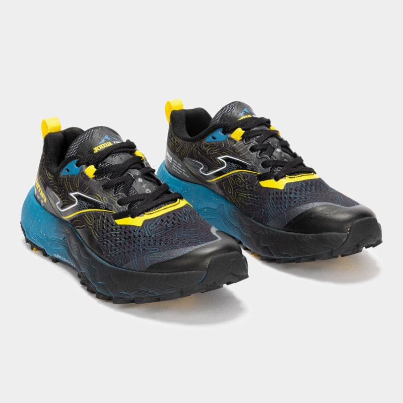 Pánska bežecká trailová obuv JOMA Sima 2501 M black blue 2